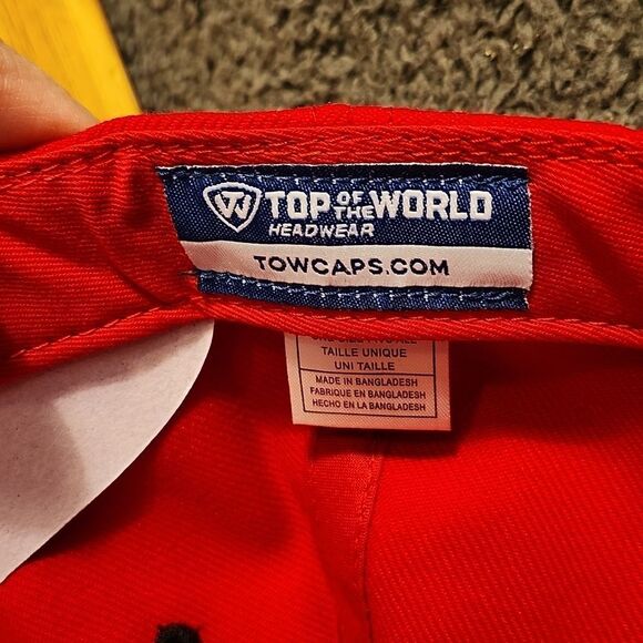 Top of the World San Diego Aztecs Velcroback Hat - New - Picture 8 of 9